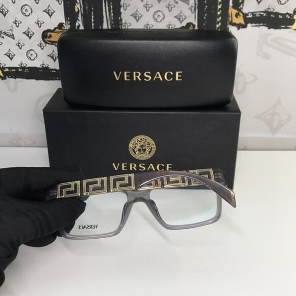 💯- New Authentic Versace VE3339U 5406 Square Unisex Eyeglasses - Picture 10 of 11